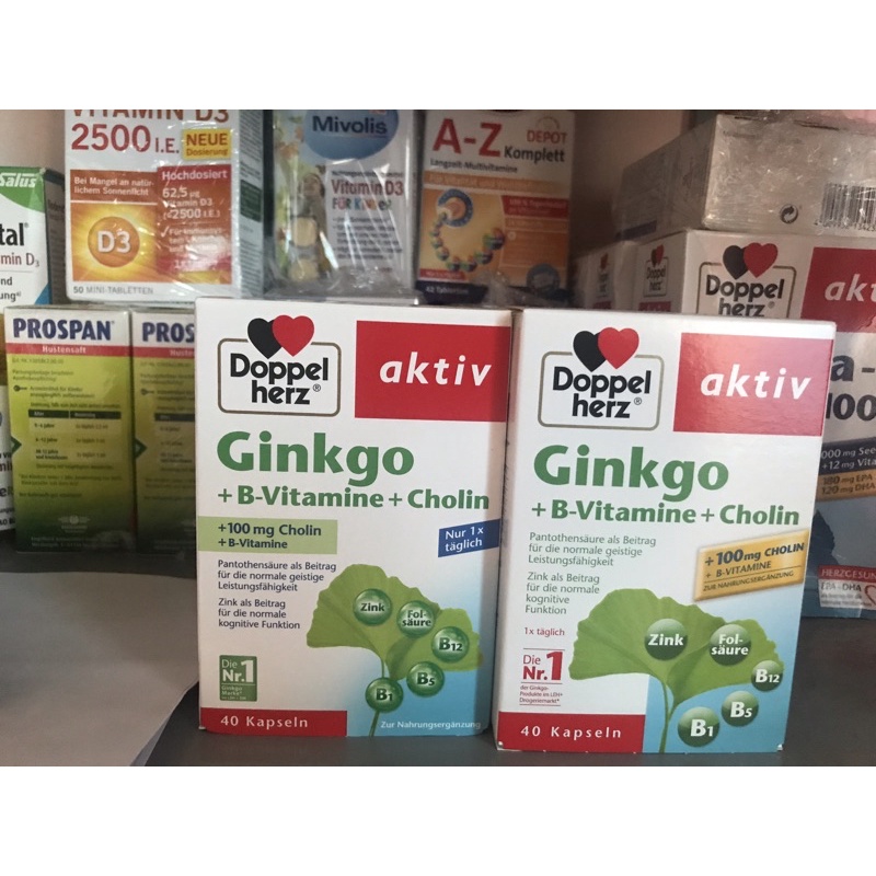 Combo Ginkgo Doppelherz Đức