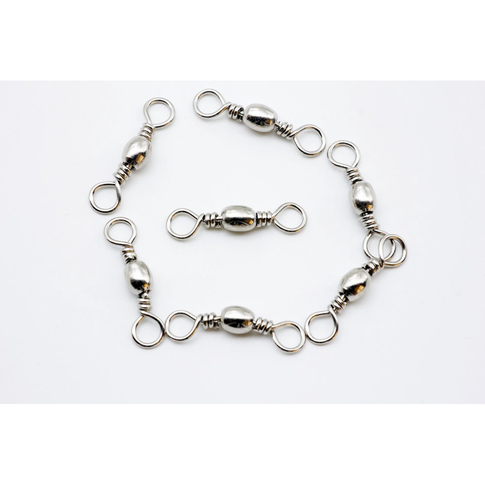 7 Khoen Móc Câu Cá 90LB size 5 Bằng Thép Không Gỉ