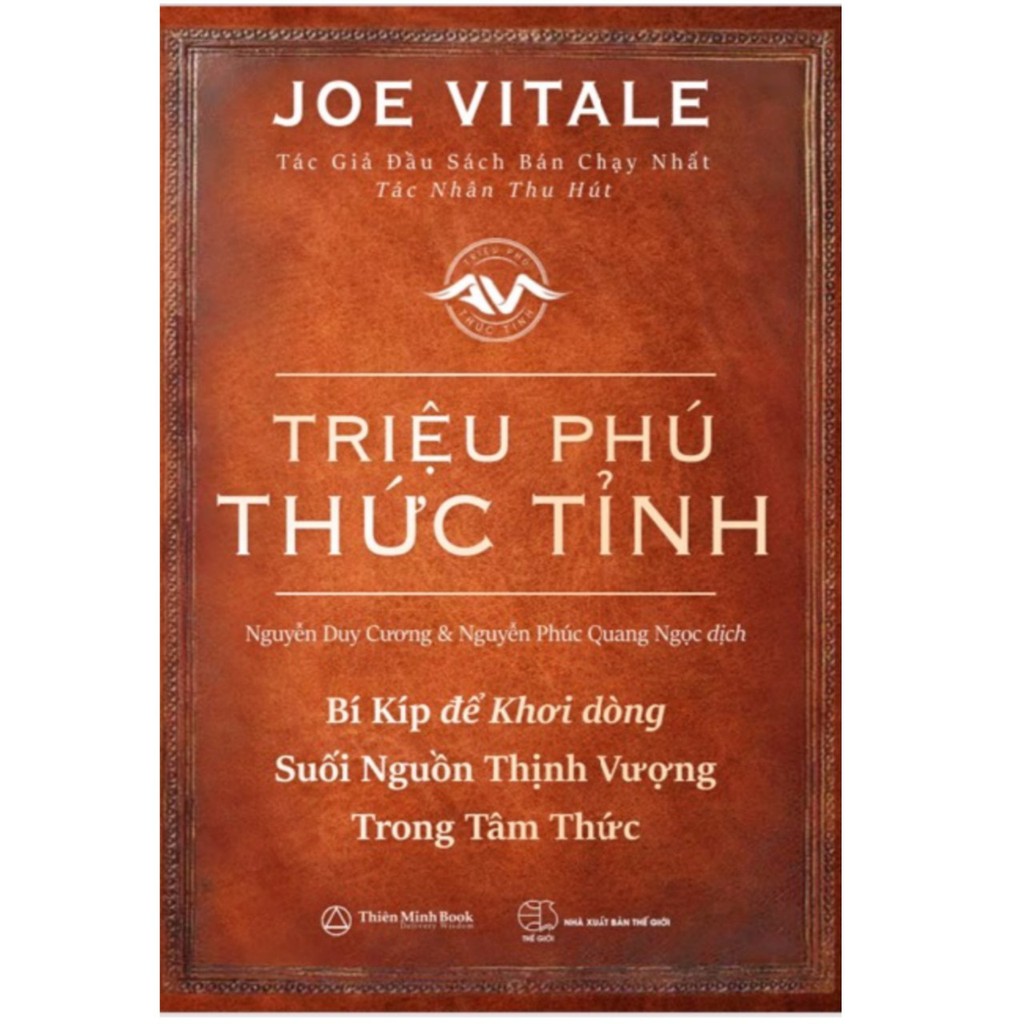 Sách Triệu phú thức tỉnh ( bìa cứng ) Tặng Kèm Bookmark