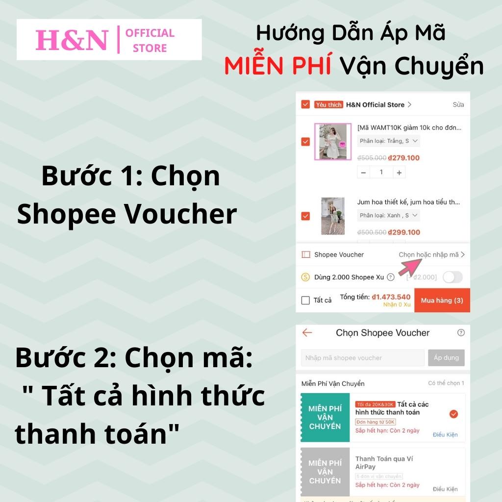 Jumpsuit nữ hoa thiết kế dự tiệc jum váy hoa xòe tiểu thư sang chảnh HN Clothing J4