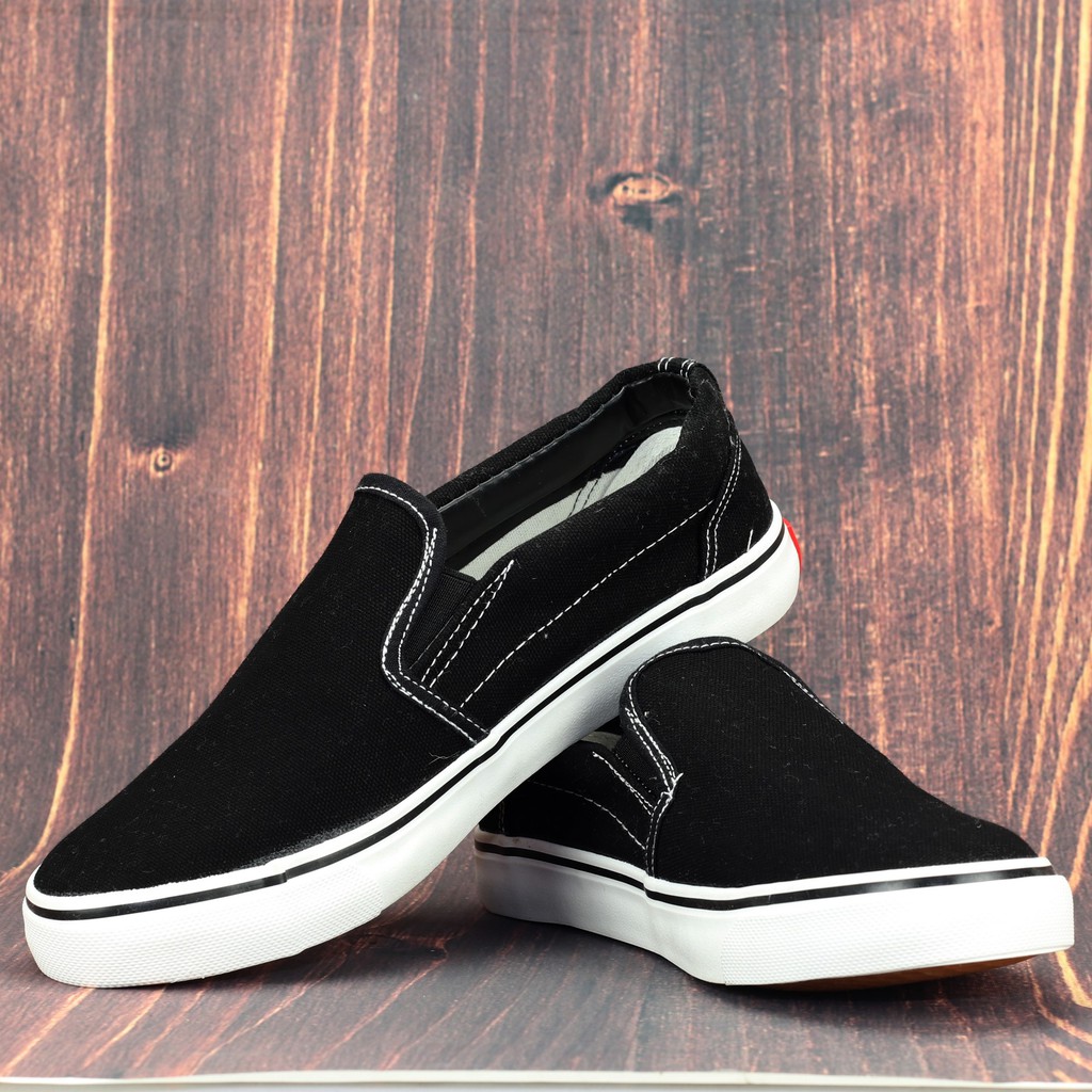 Giày Lười Nam Màu Đen PP