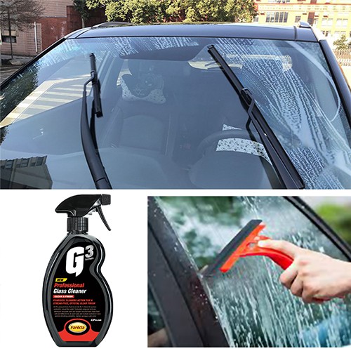 Chai xịt làm sạch và tạo độ bóng cho gương ô tô G3 Pro Glass Cleaner