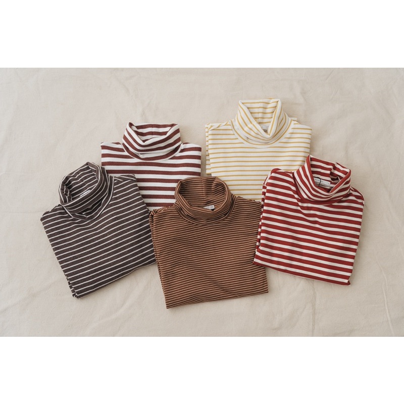 Áo len cotton nữ MADELEN dáng cổ lọ nhiều màu