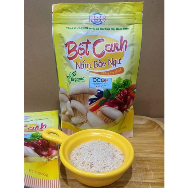 Bột canh Nấm Bào Ngư Organic ❌bột canh không mì chính❌ 200gr
