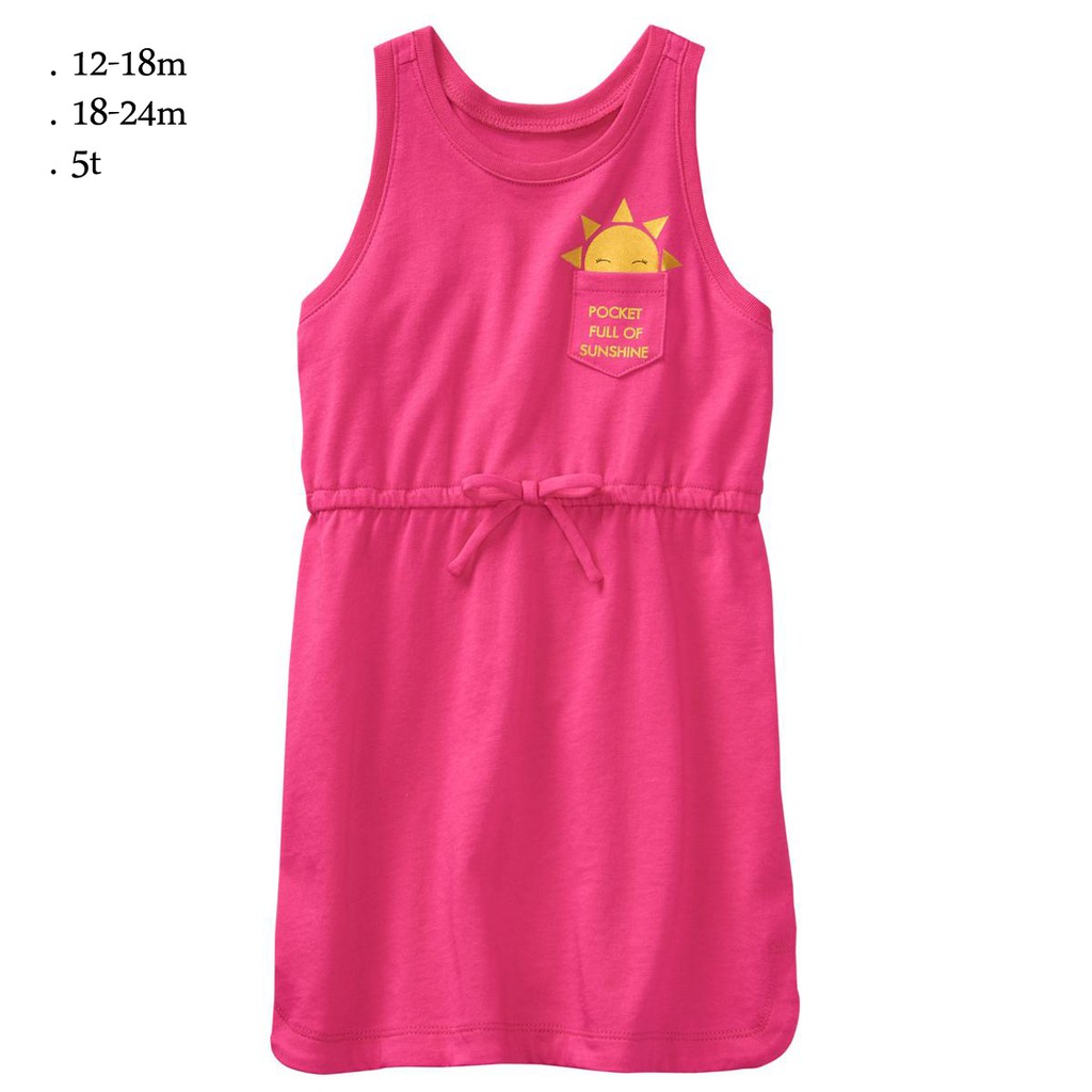 Đầm thun bé gái Crazy8