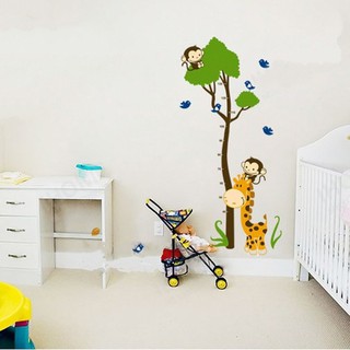 Decal Đo Chiều Cao Hươu bé