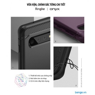Ốp lưng Samsung Galaxy S10 Plus Ringke Onyx