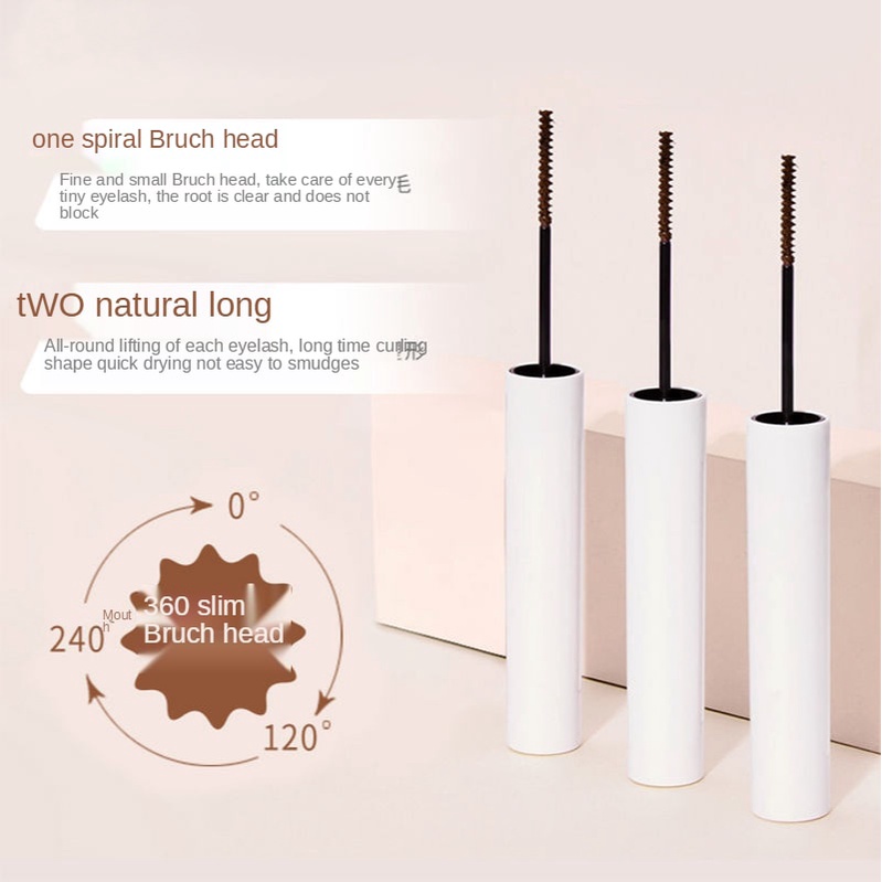 [Hàng mới về] Mascara Chuốt Mi Cong Dày Tự Nhiên Kháng Nước Và Mồ Hôi Không Nhòe | BigBuy360 - bigbuy360.vn