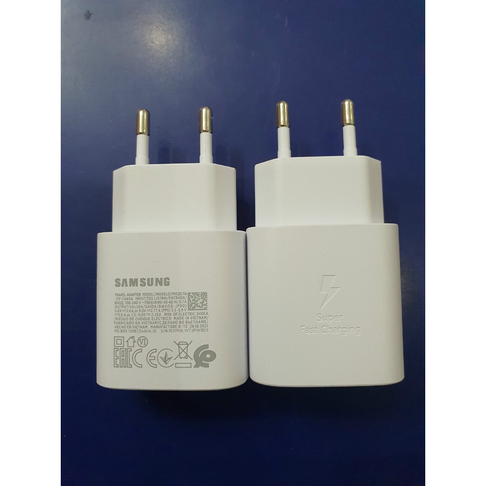 Củ sạc Samsung 25W - Sạc nhanh Samsung chính hãng - Bảo hành 12 tháng
