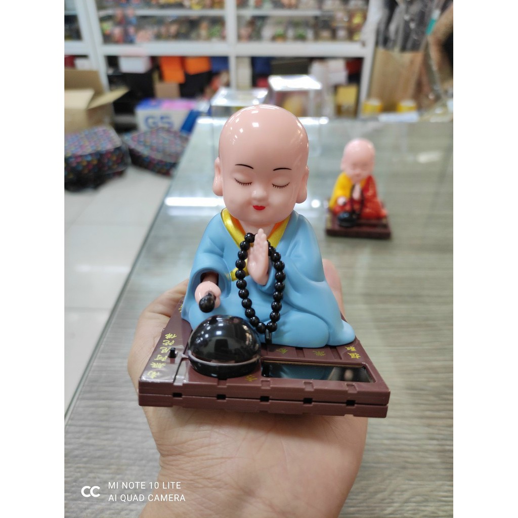 Tượng chú tiểu gõ mõ