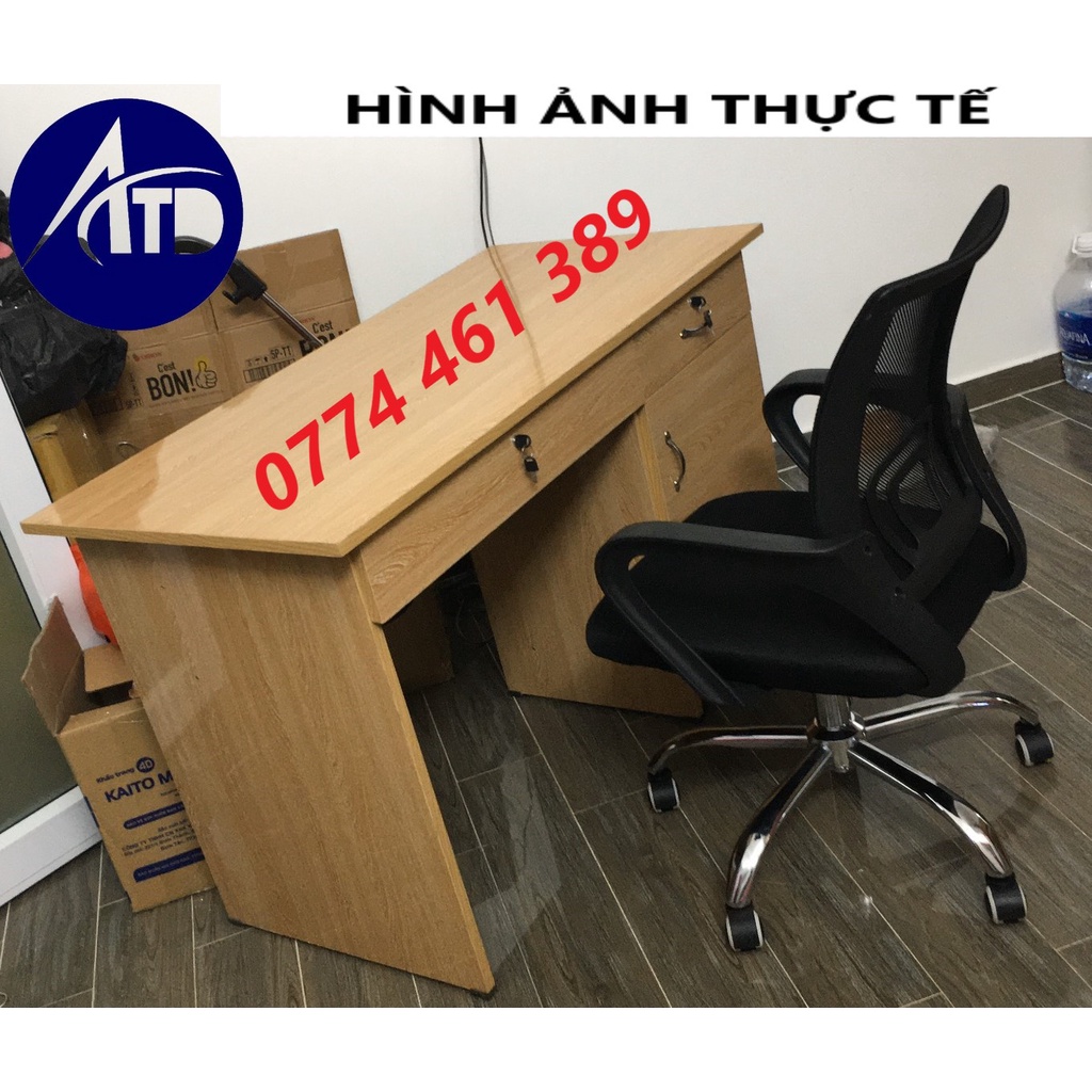 Bàn làm việc văn phòng gỗ -bàn làm việc 1m giá rẻ HCM- Bảo hanh 1 năm- có ship nhanh
