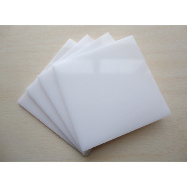 Mica Đài Loan màu Trắng sữa 20x30cm