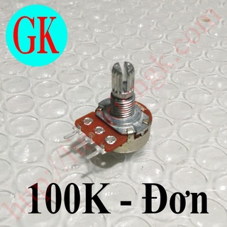 Chiết áp 100k đơn trơn