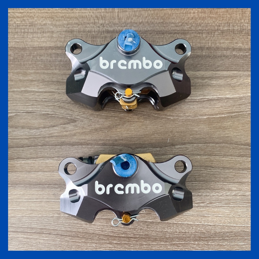 Heo trước và Pát Sirius đĩa 260/267mm heo 2 Piston đối xứng màu xám