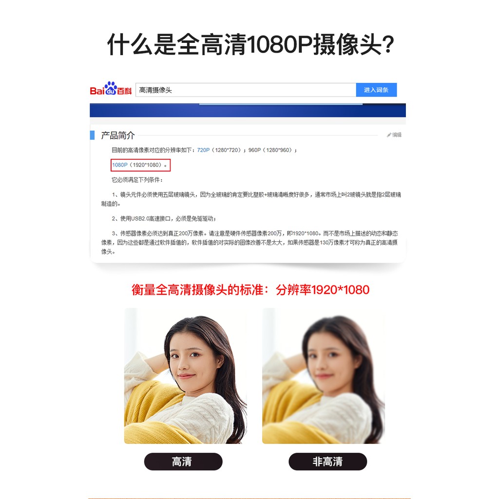 Camera Gắn Máy Tính Hd 1080p Tích Hợp Micro | BigBuy360 - bigbuy360.vn