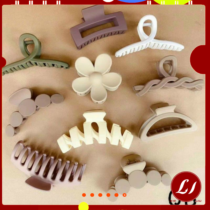 Set 10 Kẹp tóc nữ Hàn Quốc nhiều mẫu tiện lợi