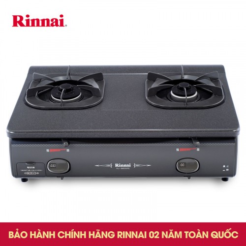 Bếp gas đôi Rinnai RJ-8600FE  Đánh lửa IC  Bảo hành chính hãng 2 năm