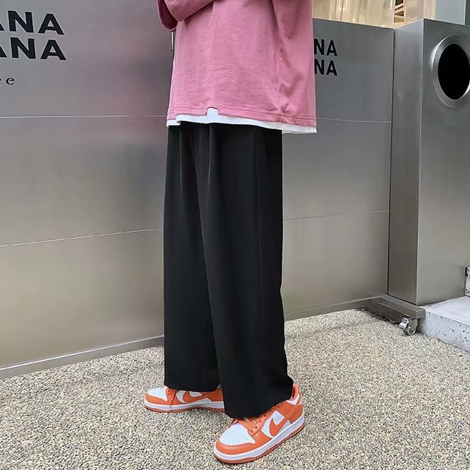 Quần ống rộng Thời Trang Xu Hướng Hàn Quốc Cho Nam