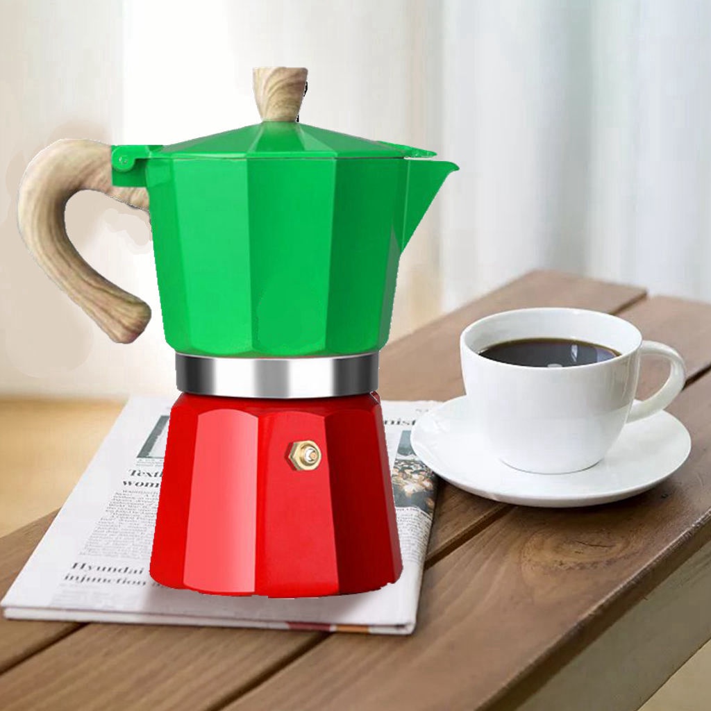 Ấm Pha Cà Phê Espresso Kiểu Cổ Điển Dễ Sử Dụng