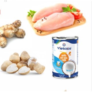 Nước cốt dừa tươi Vietcoco - Lon 400ml