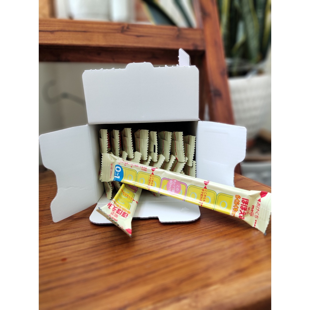 Thanh sữa meiji số 0 nội địa Nhật bản