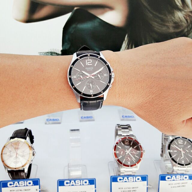 Đồng hồ Casio chính hãng nam MTP-1374