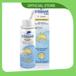 Dung dịch muối biển xịt mũi Sterimar Pháp