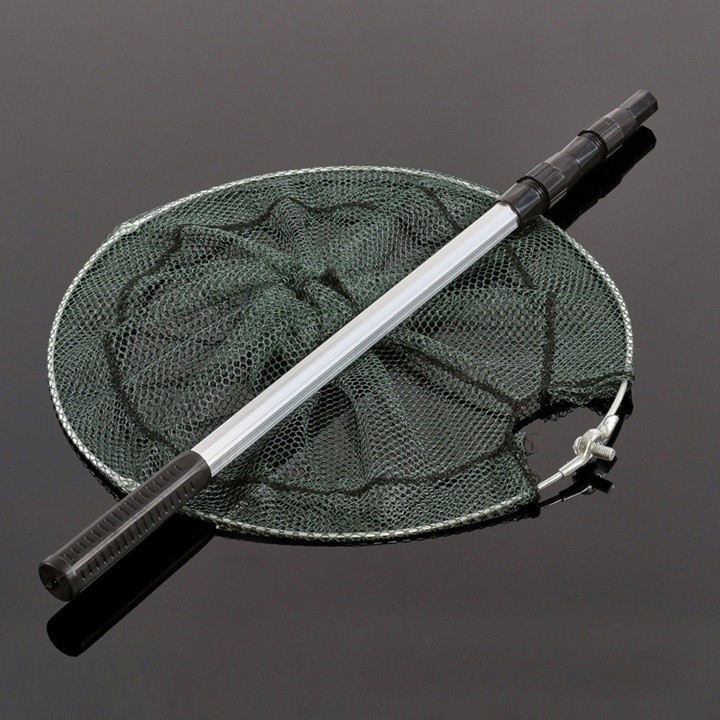 Bộ vợt gấp gọn inox vành tam giác 2m1