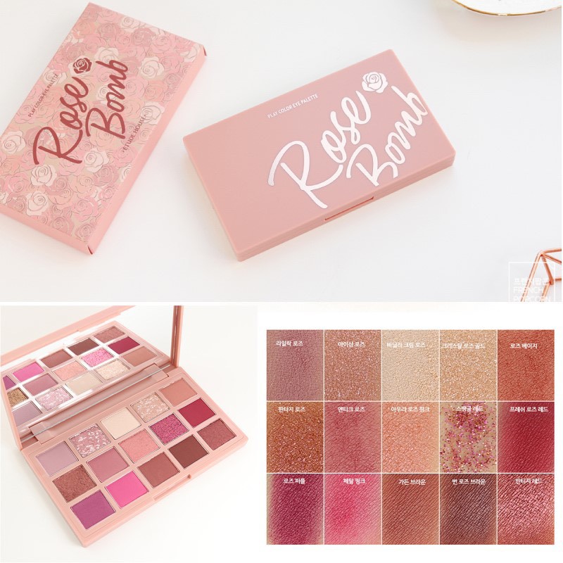 Bảng Phấn Mắt Etude House Play Color Eye Palette(15 màu)