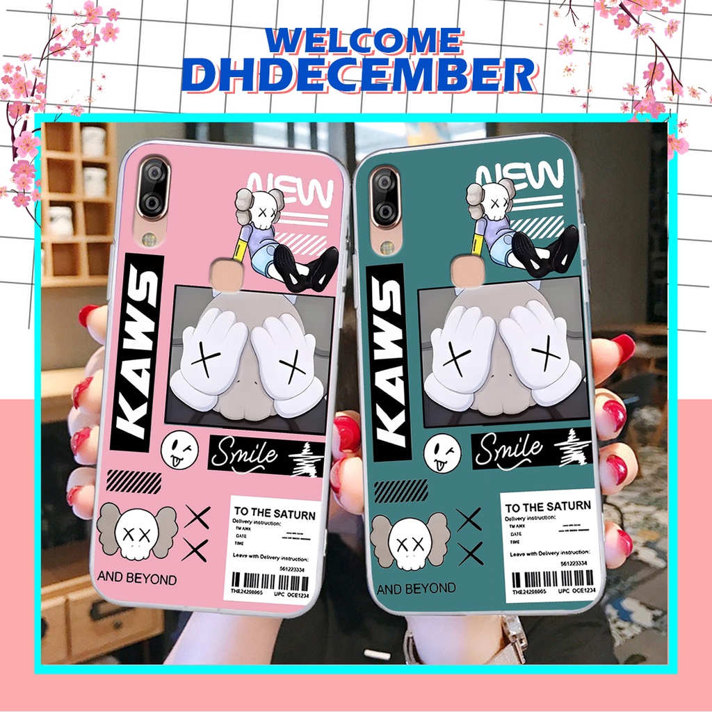 Ốp lưng Vsmart ACTIVE 1 PLUS in hình gấu K@ws, gấu nâu, dor@emon RẺ- ĐẸP- BỀN