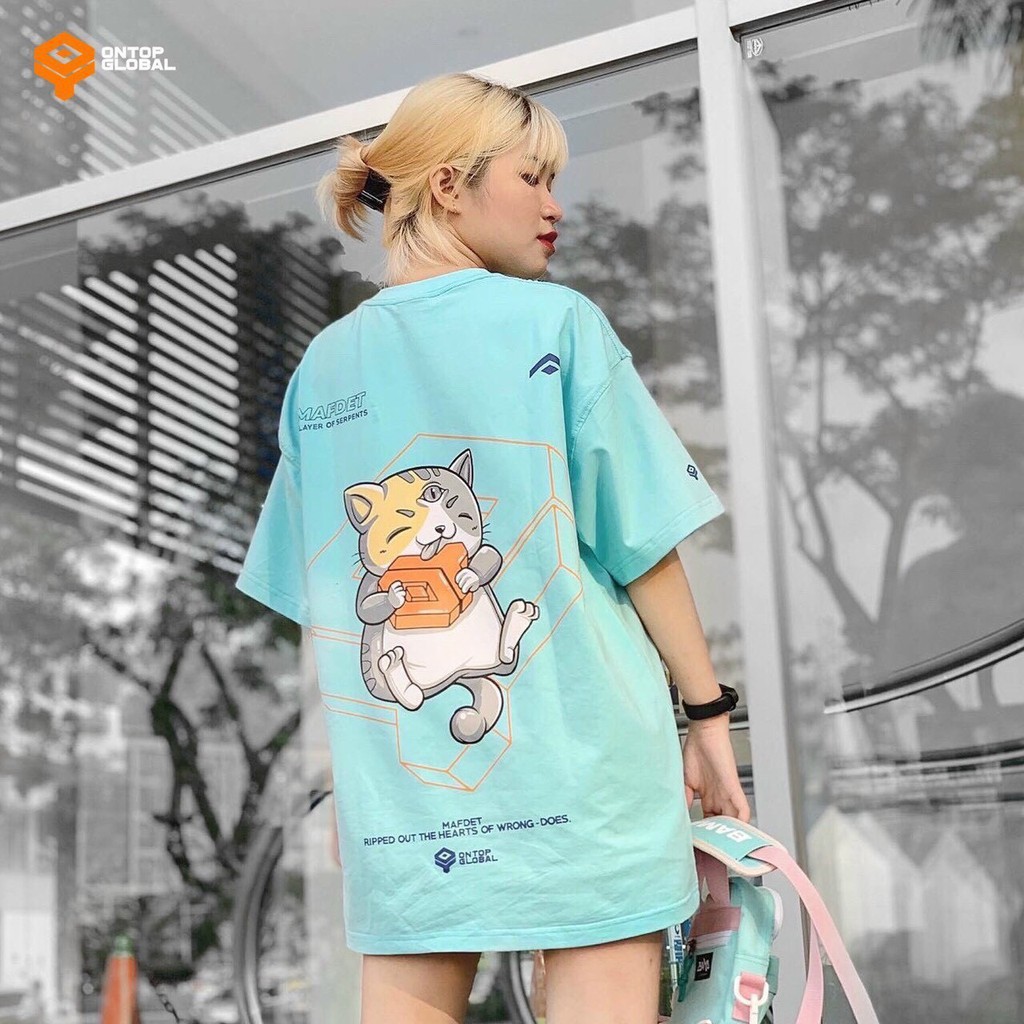 Áo Thun Tay Lỡ Unisex - Áo Thun Nam Nữ Form Rộng MAFDET 2 Màu Siêu Hot - LP.STORE | BigBuy360 - bigbuy360.vn