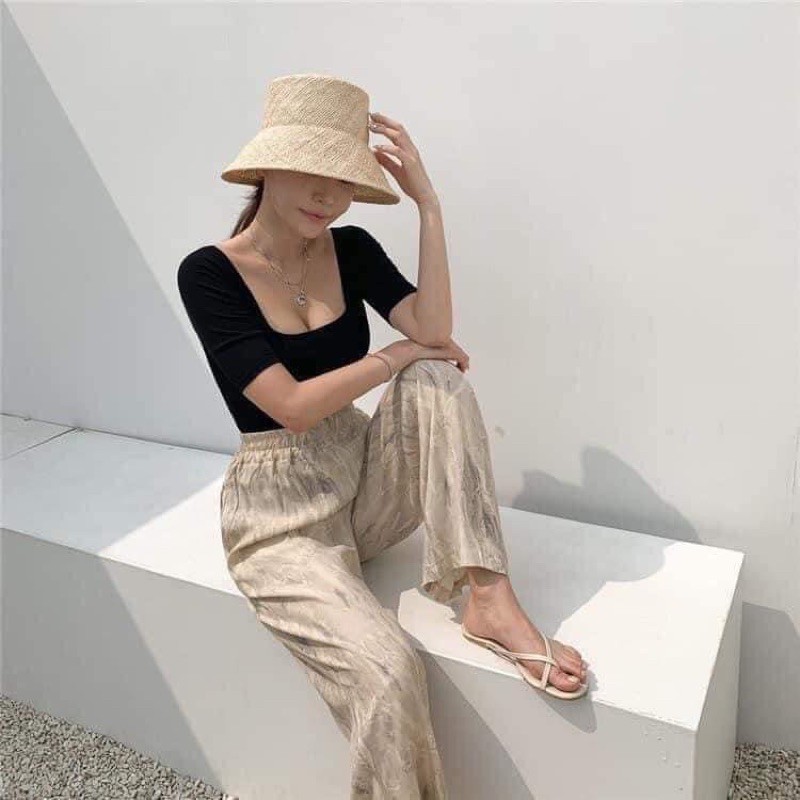 Bikini 2 màu xanh - đen (quảng châu)