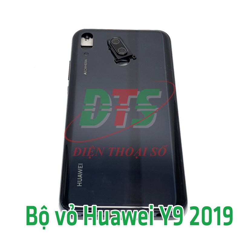 Sườn vỏ Huawei Y9 2019 gồm nắp lưng và kính camera