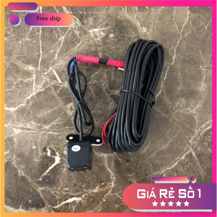 Camera lùi 4 led, chống nước, dài 6m, hỗ trợ nhìn ban đêm cao cấp CM84-4 (Màu đen) B | BigBuy360 - bigbuy360.vn