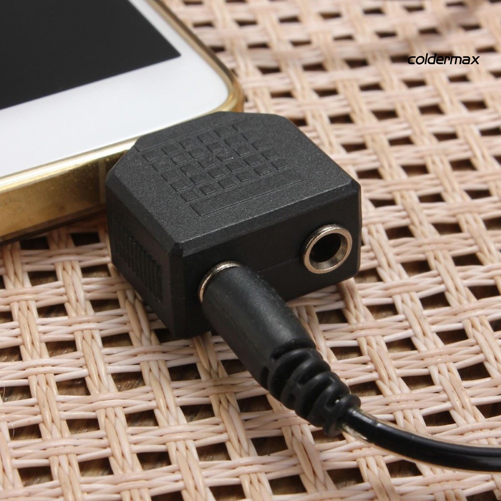 COLD ＊  3.5mm 1 to 2 Double Earphone Headphone Y Splitter Cable Cord Adapter Jack Plug