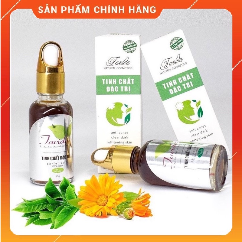 BỘ TINH CHẤT TÁI TẠO DA TAVIDA HẾT MỤN MỜ NÁM TÀN NHANG