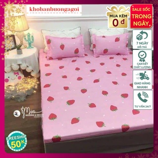 [Siêu Sale] Bộ ga gối poly cotton nhiều mẫu 2019 ( đầy đủ kích thước) gạt ngang ảnh xem mẫu