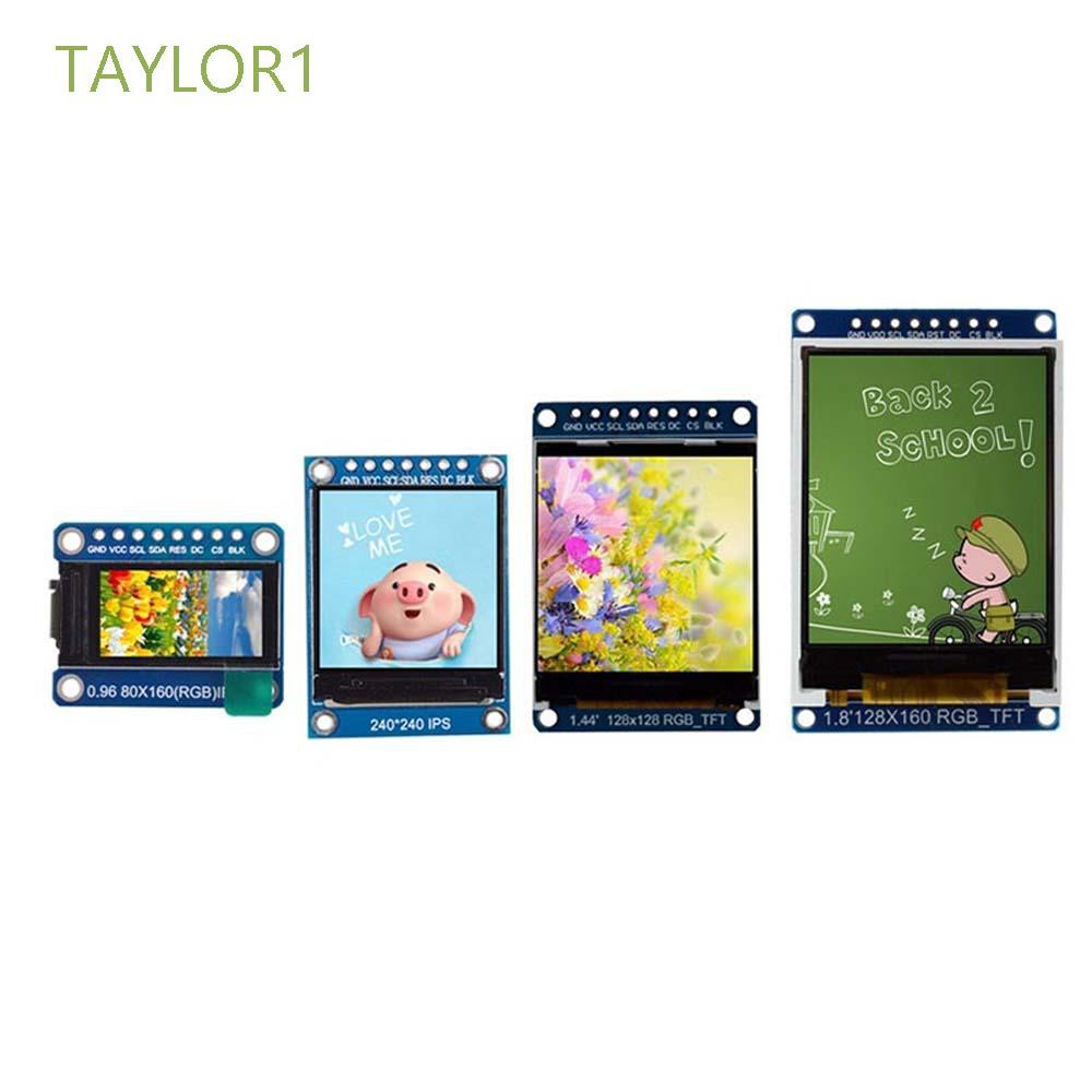 TAYLOR1 SPI TFT Display Not OLED LCD Screen Board LCD Module HD 65K For Arduino Full Color 7P IPS ST7735 Drive Display