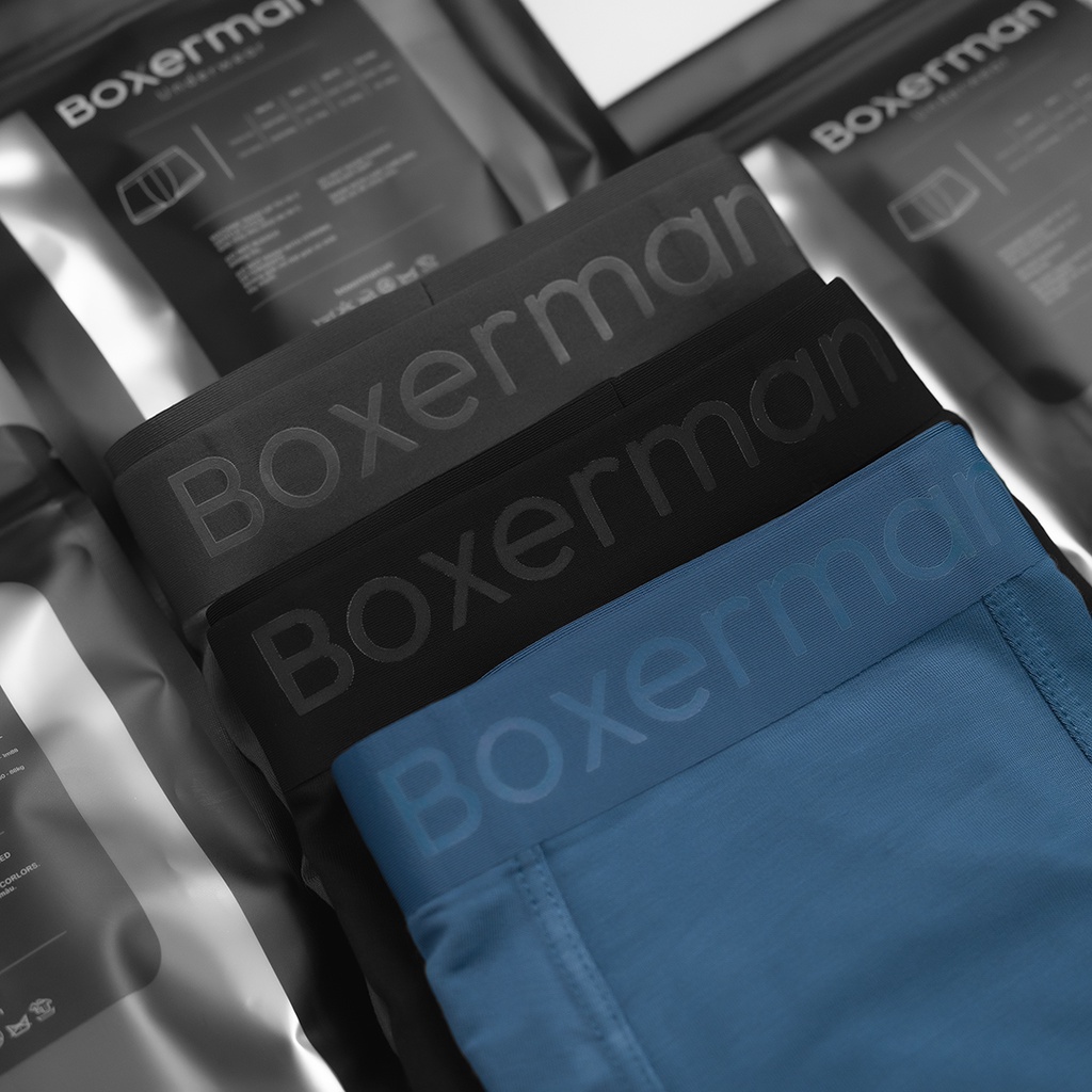 Combo 2 quần sịp nam NATURAL trunk modal gỗ sồi kháng khuẩn BOXERMAN