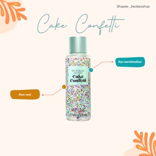 Xịt thơm bodymist Victoria’s Secret Cake Confetti - 250ml