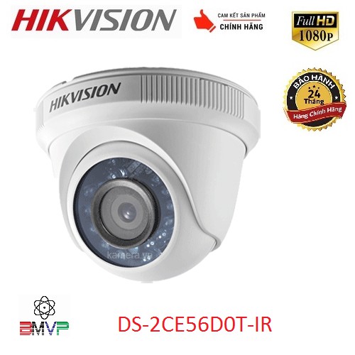 Camera  Hikvision DS-2CE56D0T-IR 2.0 MP FullHD1080P  - Hàng chính hãng