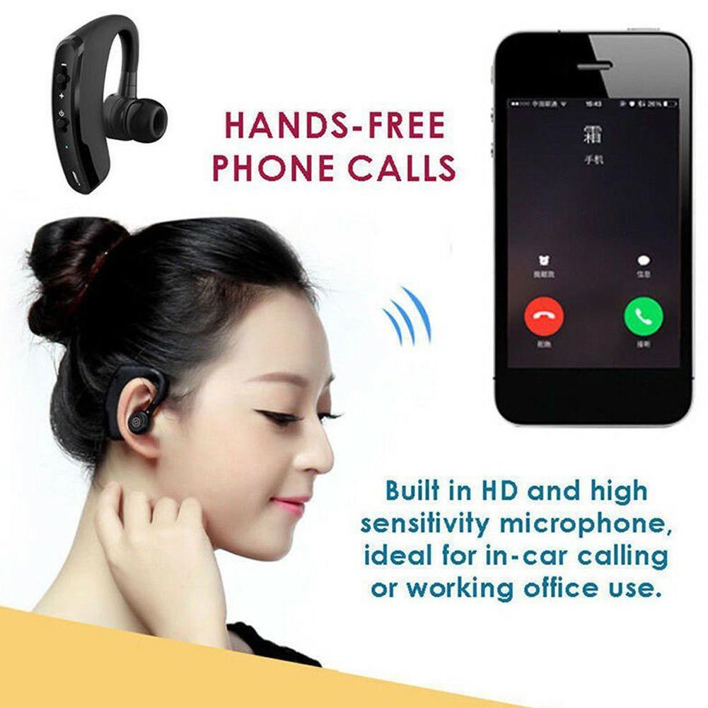 Tai Nghe Bluetooth Màu Đen V9 H9H8 | BigBuy360 - bigbuy360.vn