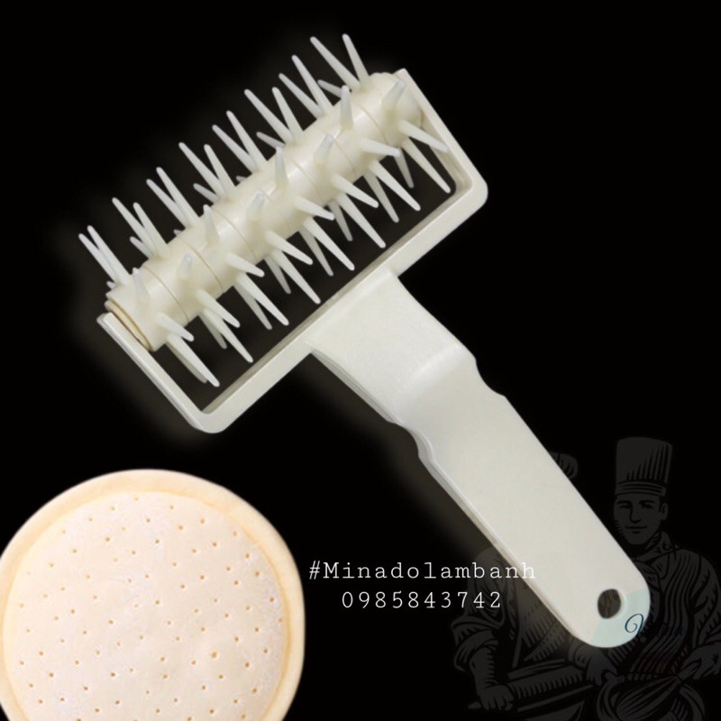 Dụng cụ Tạo Lỗ Pizza (Lăn gai)