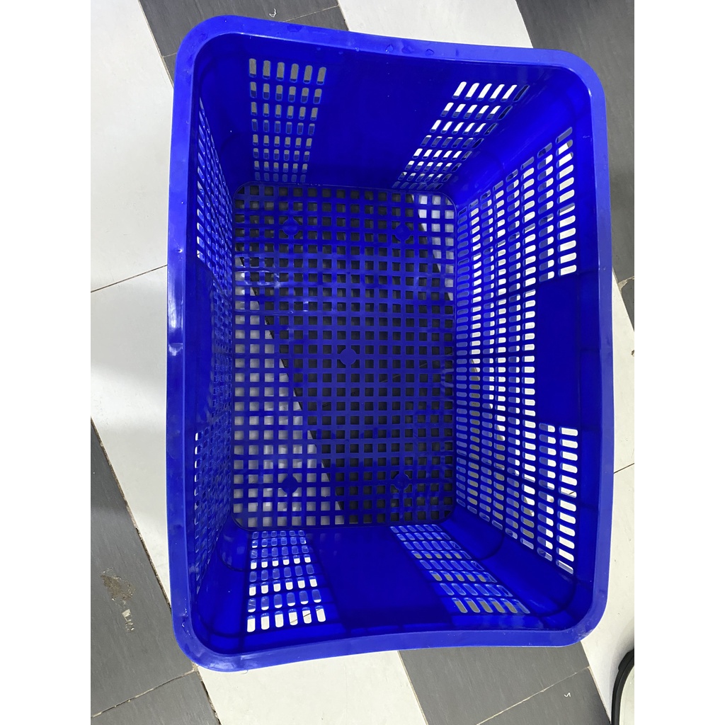 Thùng Nhựa Rỗng, Sọt Nhựa Rỗng KT 61x42x39 cm
