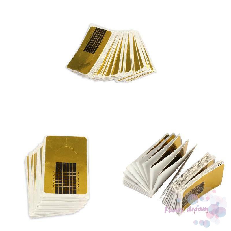 Set 100 miếng dán hỗ trợ trang trí móng tay nghệ thuật
