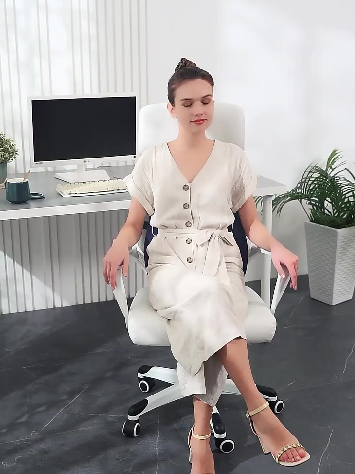 Gối tựa lưng massage FOMODI cao su non dành cho dân văn phòng và lái xe thiết kế công thái học chống đau mỏi | BigBuy360 - bigbuy360.vn