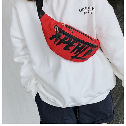 ⚡️Giá Rẻ Nhất Túi đeo hông, đeo chéo AP màu đỏ - túi bao tử thời trang giá rẻ unisex nam nữ - túi bao tự / túi messenger | BigBuy360 - bigbuy360.vn