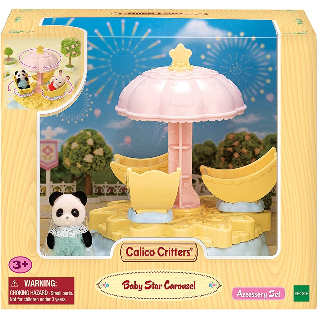 Sylvanian Families Vòng Xoay Tuổi Thơ Của Bé Baby Star Carousel