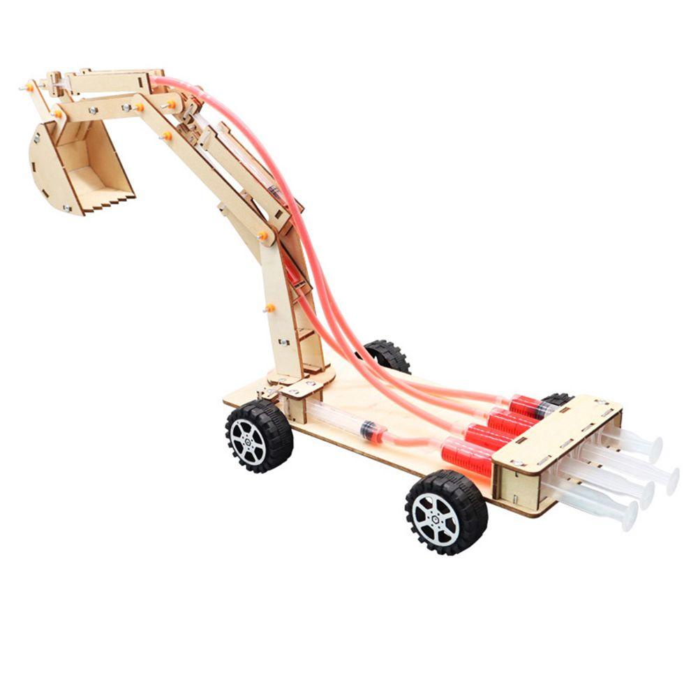 Đồ Chơi Khoa Học Máy Xúc Thủy Lực DIY Giáo Dục Khoa Học Cho Bé