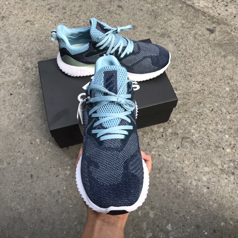 [Video_Ảnh Chụp Thật] Giày thể thao Alphabounce xanh navy
